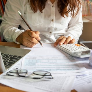 Facility manager reviewing FCA data to support budget approval