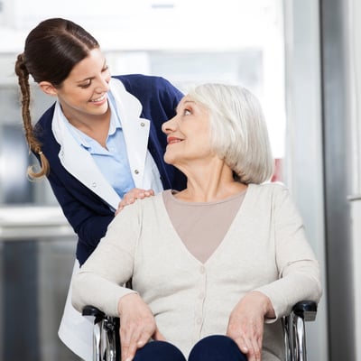  Senior living facility care