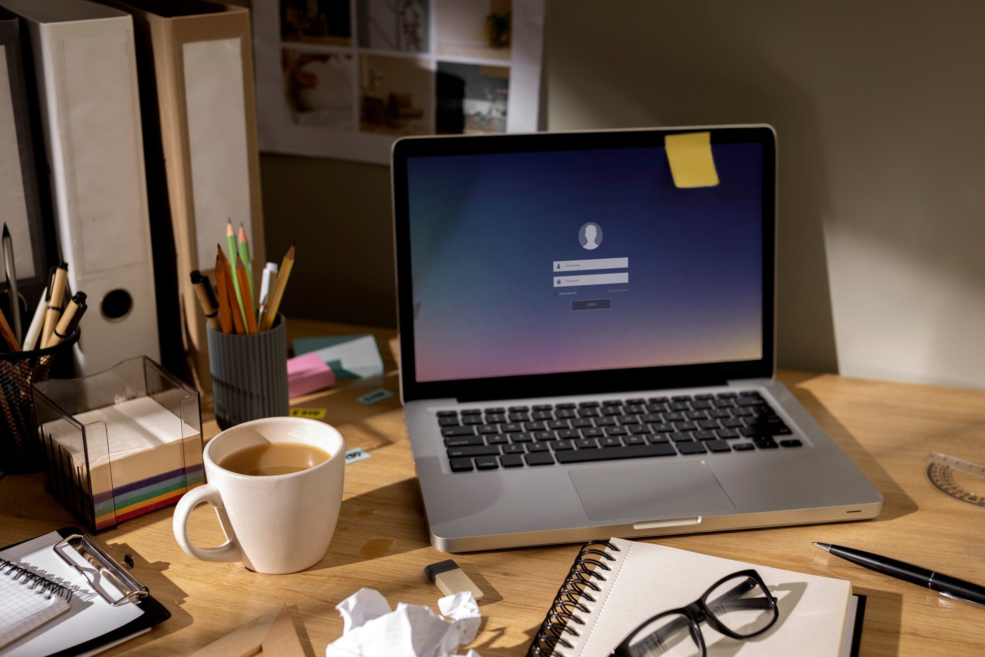 view-office-desk-with-messy-workspace-laptop (1)